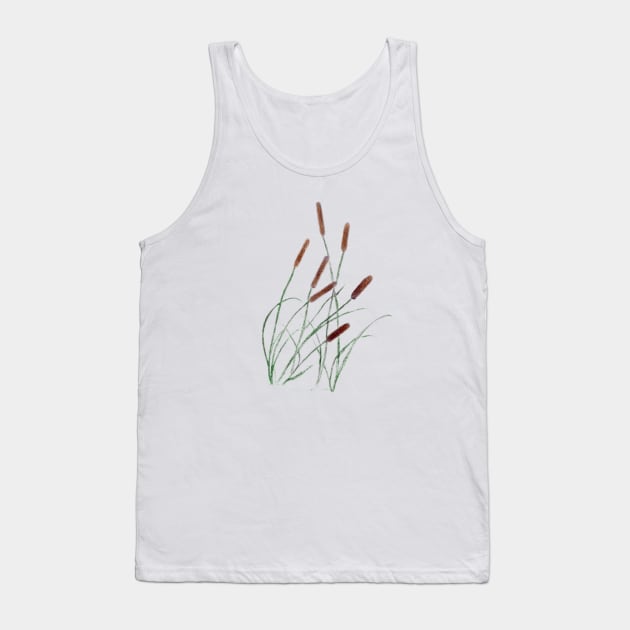 cattails Tank Top by Art is Sandy